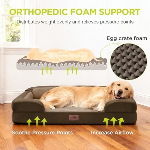 Waterproof Orthopedic Dog Bed for Extra Large Sized Dogs - Image 2