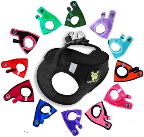 EcoBark Step in Dog Harness, XS & Small Dog Harness by EcoBark