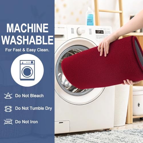 OLANLY Memory Foam Bathroom Runner Rugs 47x20, Absorbent Long Mat - Image 6