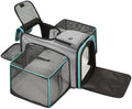 Pet Carrier, Large Soft Sided Expandable Travel Carrier by Handor
