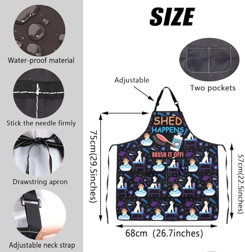 JXGZSO Dog Grooming Apron - Image 4