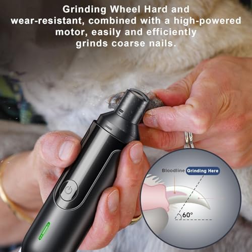 Pet Nail Grinder Rechargeable 3-Mode Grooming - Image 3