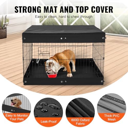 VEVOR Dog Playpen, Dog Fence Indoor and Outdoor Pen - Image 4