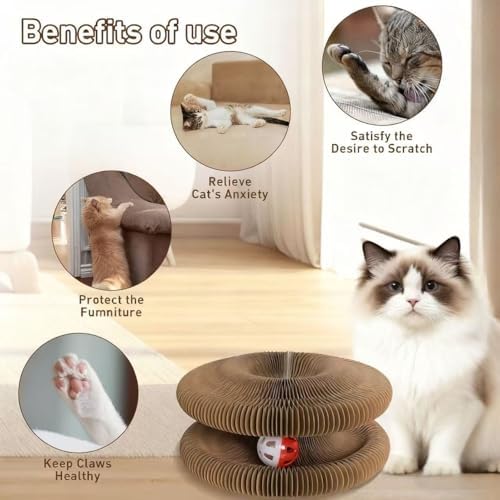 Cat Scratcher Toys for Indoor Cats - Image 2