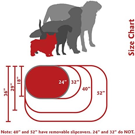 Majestic Pet Suede Calming Dog Bed, 24 Inch Small - Image 4