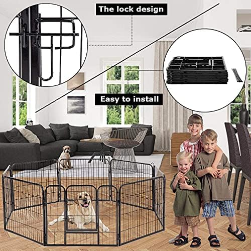 BestPet | Dog Playpen | 32", 8 Panels | Heavy Duty Metal Pet Exercise Pen - Image 5