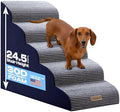 Miorun Dog Stairs for High Beds, 24.5" Foam Pet Ramp Step for Small Dogs by Miorun