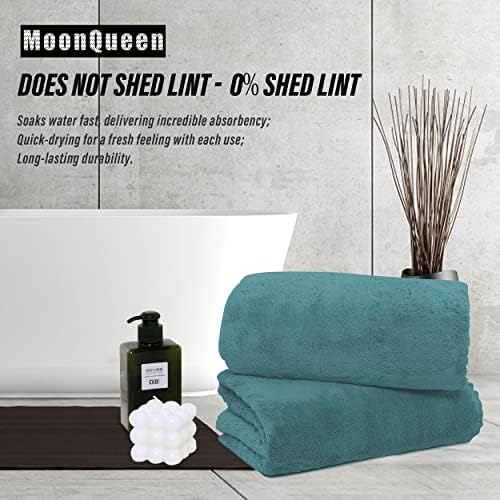 MOONQUEEN 6 Pack Premium Bath Towel Set - Image 3