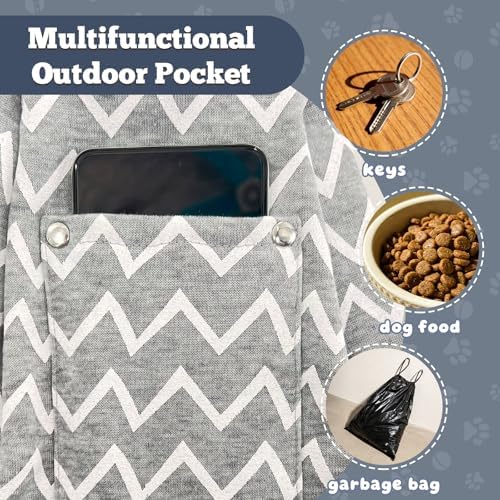 Dog Sling Carrier for Small Dogs and Cats 5–16 lbs, Puppy Carrier Sling - Image 6