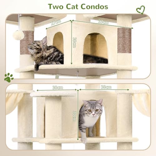 Globlazer Big XL Cat Tower for Indoor Multiple Cats - Image 3