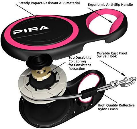 PINA Retractable Dog Leash, 10ft Dog Leash - Image 4