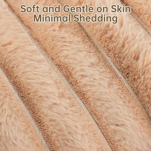 Donut Dog Beds Large Sized Dog Washable Plush Pet Bed, 36in Brown - Image 4