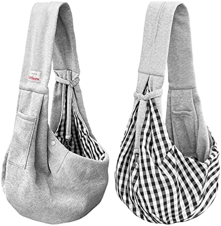 Pet Dog Sling Carrier for 3-10 lbs pet, Dog Purse Pouch, Dog Satchel, - Image 6