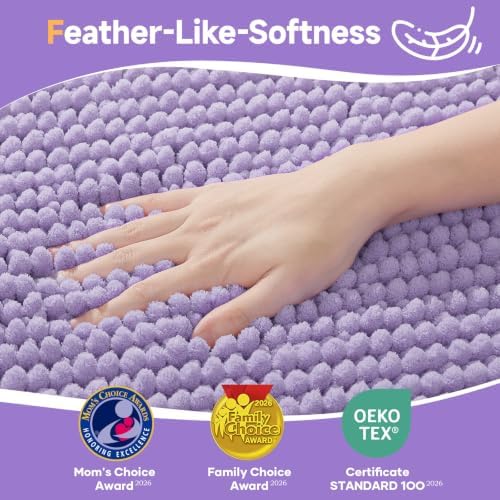 Ophanie Purple Door Mat 28x18, Muddy Mats - Image 2