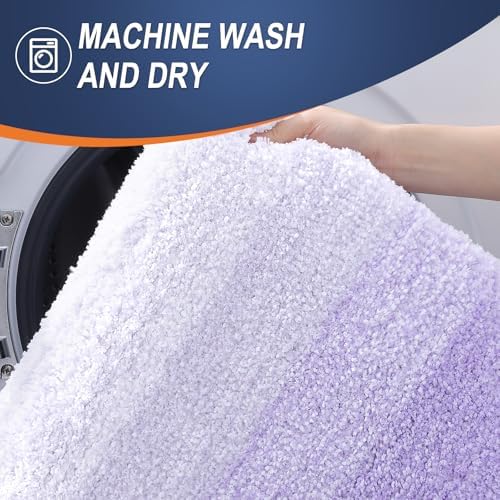 OLANLY Large Bathroom Rugs 44x32, Extra Soft Absorbent Microfiber Bath Rugs - Image 6