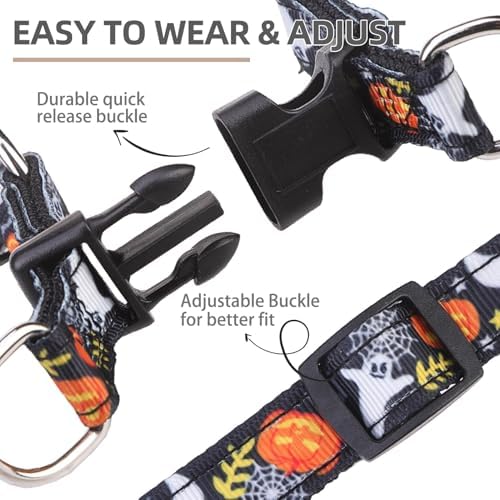 PUPTECK Halloween Dog Harness Medium Sized Step-in Adjustable Puppy Vest - Image 3