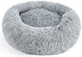 28in Large Dog Bed, Calming Donut Bed by Hoewina