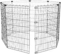 Amazon Basics Foldable Octagonal Metal Exercise Dog Playpen, Indoor/Outdoor by AmazonBasics