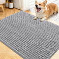 OLANLY Dog Door Mat for Muddy Paws 40x32, Ultra-Absorbent Chenille Mud Mat by OLANLY