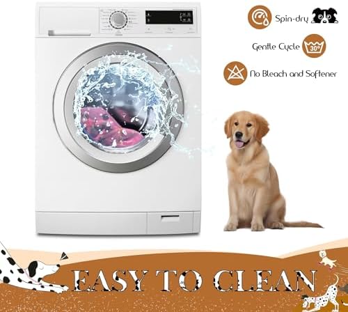 Replacement Dog Bed Covers Elastic Edged Washable 52" x 28" x 6" - Image 6