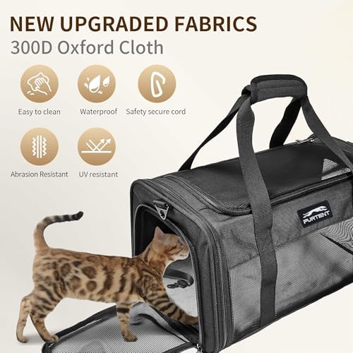 Pet Carrier Airline Approved, Soft Sided Cat Carrier - Image 4