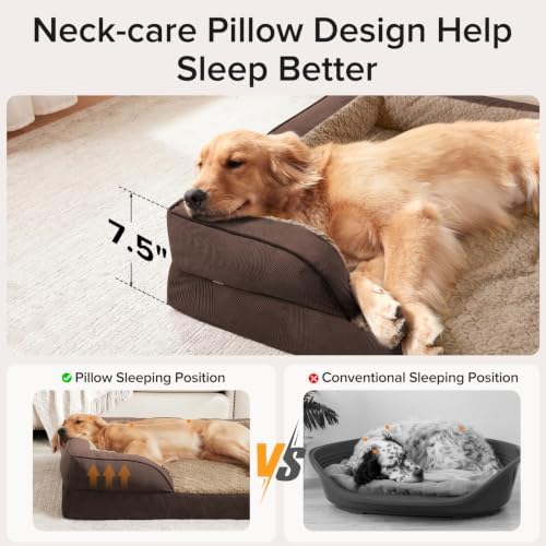 INVENHO Jumbo Orthopedic Dog Bed - Image 4