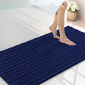 Smiry Bathroom Rugs 47X24, Extra Soft Rubber Backing Chenille Bath Mats by Smiry