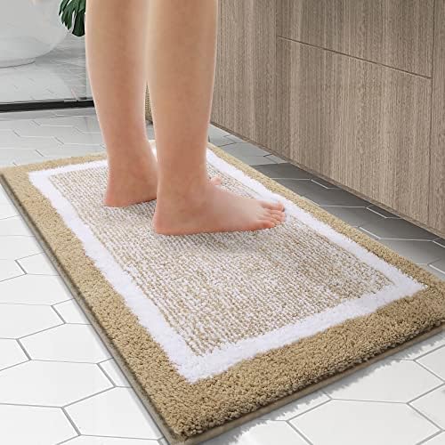 OLANLY Bathroom Runner Rugs 59x20, Extra Long Bath Mats - Image 6