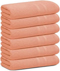 Looperry 6 Pack Small Bath Towel Set by Looperry