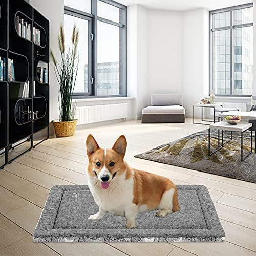 EMPSIGN Dog Crate Pad for 30"x20" Dog Crate, Star Pattern/Grey - Image 5