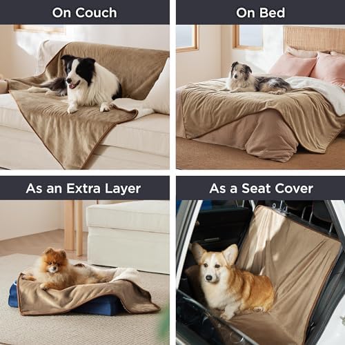 Bedsure Waterproof Blanket for Bed Soft Sherpa Fleece Throw, Queen 90x86 - Image 6