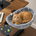 Cat Desk Bed, Adjustable Cat Desk Hammock, Cat Bed by Himake