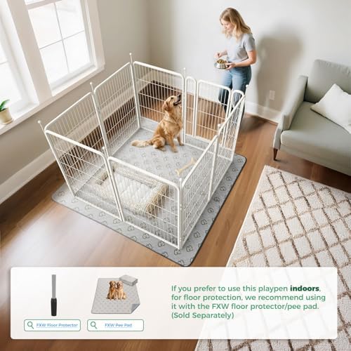 FXW Rollick Dog Playpen, Yard & RV Camping, 8 Panels - Image 2