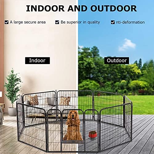 BestPet | Dog Playpen | 32", 8 Panels | Heavy Duty Metal Pet Exercise Pen - Image 6
