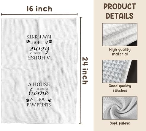 TNUW Dog Themed Gifts Kitchen Towels 16'24', Dogs Mom Gifts - Image 7