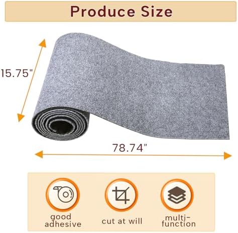 KEYIDE Self-Adhesive Cat Scratch Wall Climber, Wall Cat Scratcher Mat - Image 2