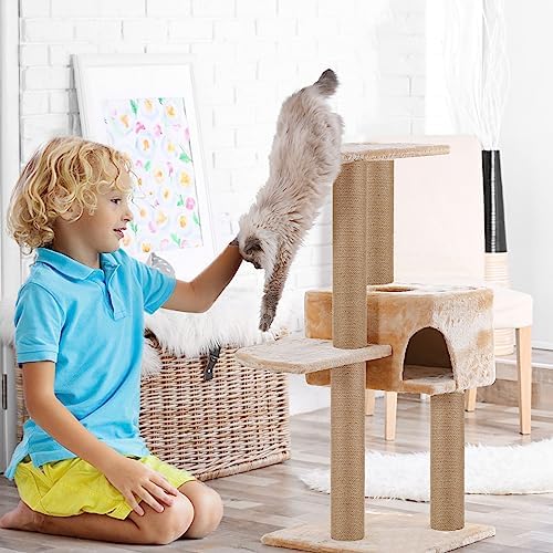 4 PCS M8 Cat Scratching Post Replacement, 15.7 x 3.1 Inches Cat Tree - Image 7