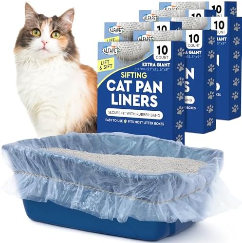 Cat Litter Box Sifting Liners Alfapet by Alfapet