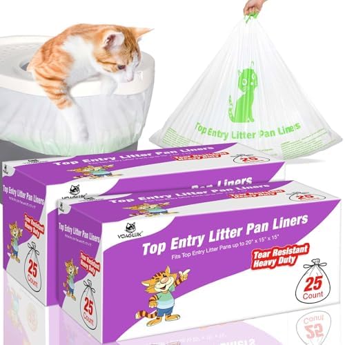 Cat Litter Box Liners Compatible by VoagLukPetLife