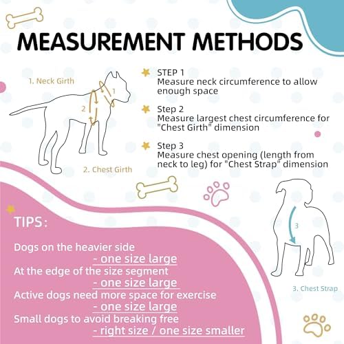 Blue Pink Tri-Color Large Dog Harness, No-Pull Step-in - Image 2