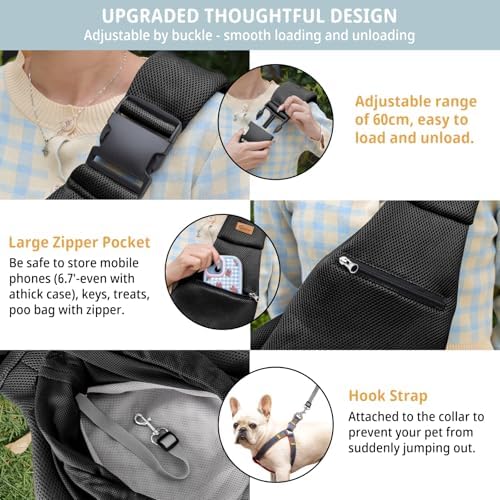 CUBY Dog and Cat Sling Carrier - Image 2