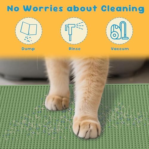 Cat Litter Mat, Silicone Litter Trapping Mat - Image 6