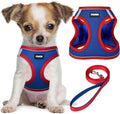 No Pull Dog Puppy Harness and Leash Set Reflective Mesh Vest Large by YIMEIS
