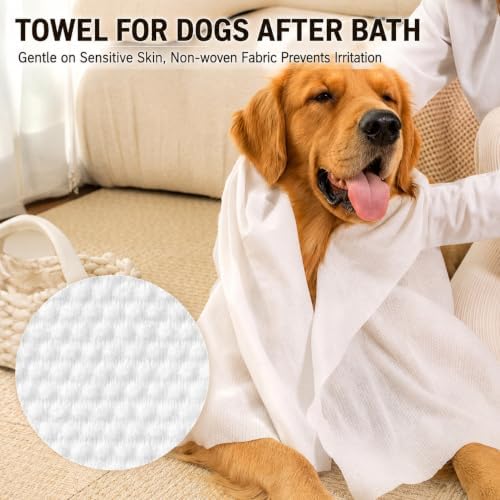 10 Pcs Non-Woven Disposable Dog Towels - Image 3
