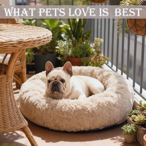 Washable Calming Dog & Cat Bed for Ultra Large Small Medium Size Pet - Image 3