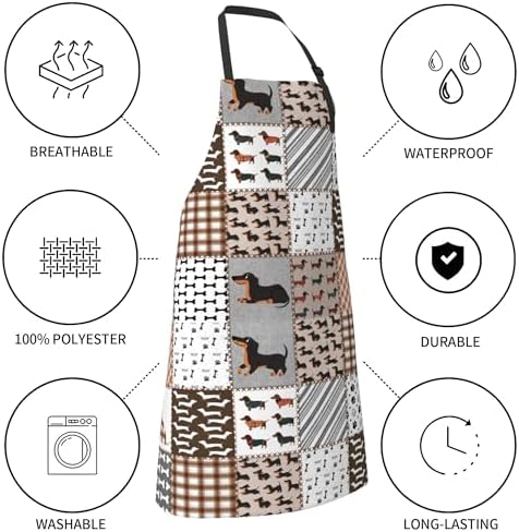 Art Apron with Pocket for Women Men - Image 3