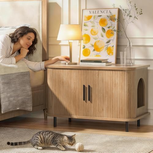 Halitaa Cat Litter Box Enclosurea - Image 7