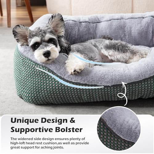 INVENHO Small Dog Bed Washable Orthopedic Calming Warming Durable Pet Bed - Image 4