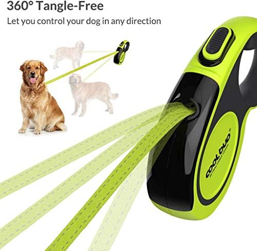 360° Tangle-Free, Heavy Duty Retractable Dog Leash - Image 4