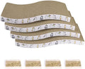PatiencET Cat Scratcher Cardboard 4 Pack Cat Scratch Pad by patiencET